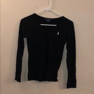 Long sheeve vneck Ralph Lauren top